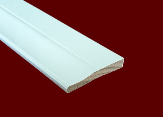 Embalagem decorativa residencial branca que molda o PVC celular de 100%
